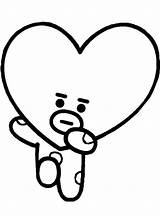 Tata Bt21 Pages Koya Coloriage Ausmalbilder Colorare Malvorlage Stimmen Erstellen Kalender sketch template