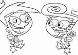 Coloring4free Oddparents Fairly Coloring Pages Film Tv Printable sketch template