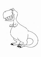 Dinosaur Coloring Pages Printable Kids Baby sketch template