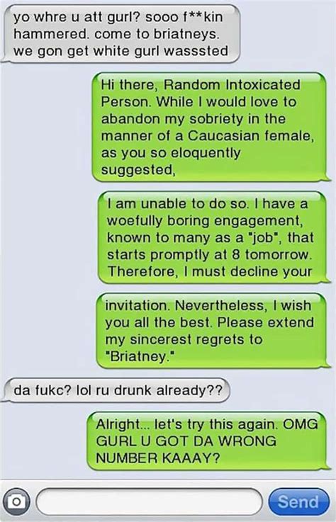 15 Funny Drunk Texts People Have Sent Whilst Intoxicated
