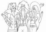 Coloring Jem Pages Holograms sketch template