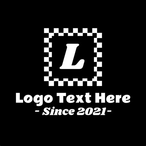 checkerboard lettermark logo brandcrowd logo maker