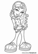 Coloring Bilde Jente Para Colorear Chica Girl Dibujo Fargelegge Kleurplaat Kenny Pages Meisje Stamps Digi Cool Stamp Google Fargelegging Adult sketch template