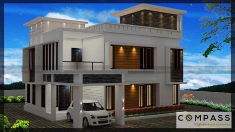 west facing  bhk home design   square feet small house front design house design