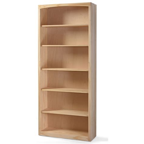 archbold furniture pine bookcases customizable    solid pine
