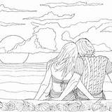 Coloriage Adultes Coloriages sketch template
