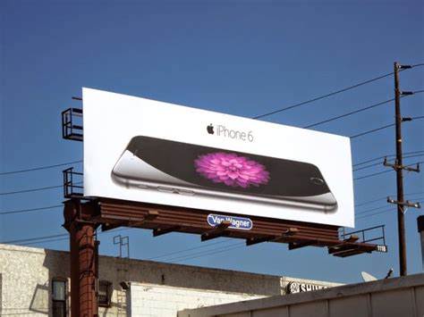 daily billboard apple iphone  launch billboards advertising  movies tv fashion drinks