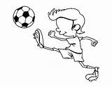 Chutando Kicking Jugador Jogador Calciare Colorare Giocatore Coloringcrew Dibuix Jugadores Acolore Futebol Deportes Child Printable sketch template