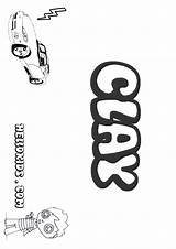 Clay Coloring Pages Print Hellokids Color Online Names sketch template
