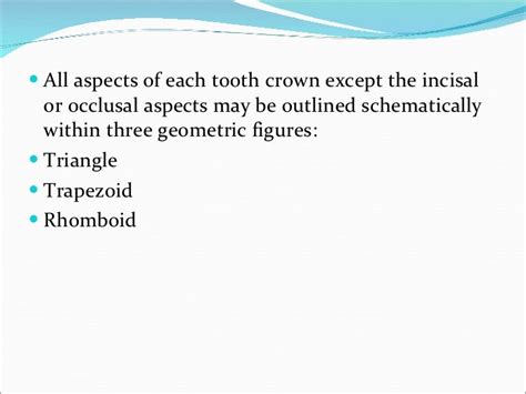 geometries  crown outlines