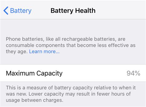 iphone x owners post you battery health after one year of usage macrumors forums