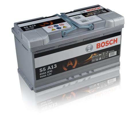 bosch agm batterie   ah vrla