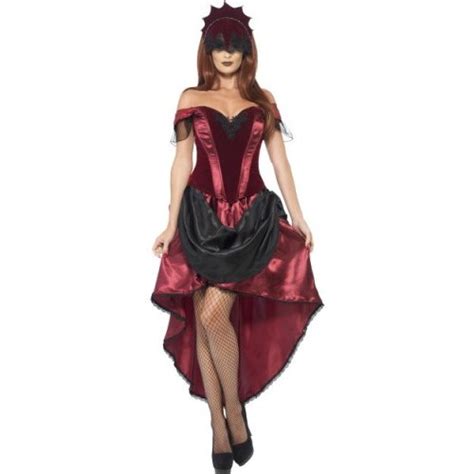 smiffy s adult women s venetian temptress costume top skirt and