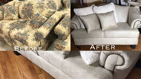 can you reupholster a sofa yourself