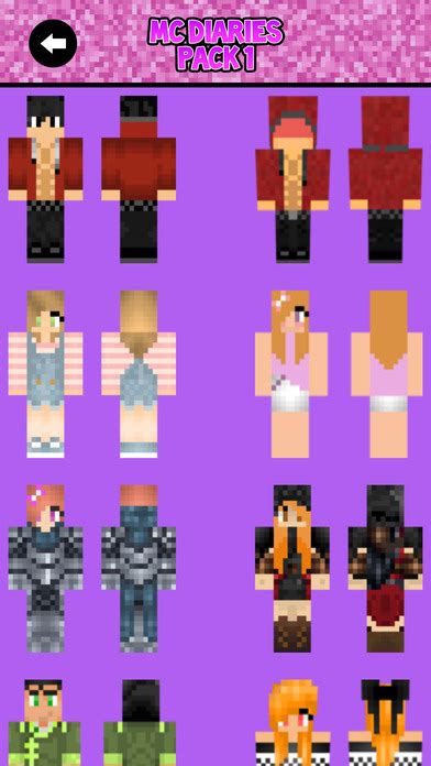 Aphmau Skins With Mc Diaries And Mystreet Skins For