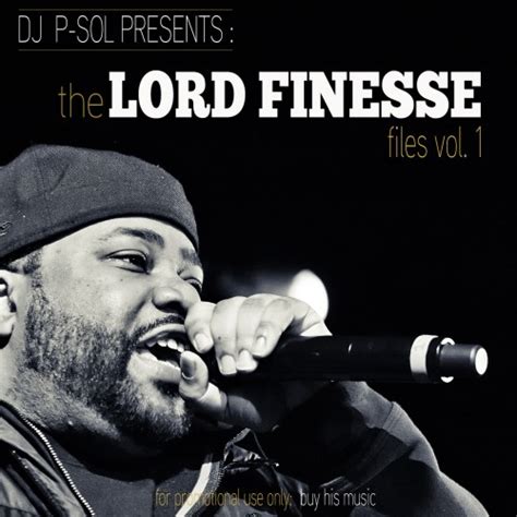 dj p sol the lord finesse files vol 1 mixtape blackout hip hop