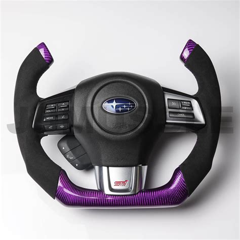 jdmuscle custom carbon fiber steering wheel   wrxsti jdmuscle