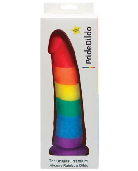 Pride Dildo Realistic Silicone Rainbow On Literotica