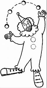 Coloring Wecoloringpage Clown sketch template
