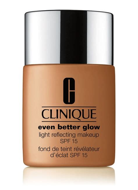 clinique   glow light reflecting makeup spf  foundation wn  amber de bijenkorf