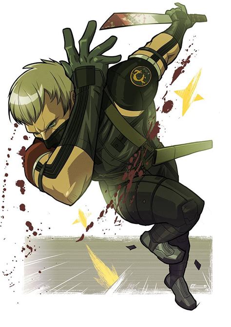 metal gear solid illustrations by emilio lopez xombiedirge