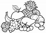 Coloring Frutas Owoce Vegetables Kolorowanki Getdrawings Planse Bucatarie Colorat Dzieci Obiecte Donsaber Marvelous Fru Desenat Fise Pentru Wydrukowania sketch template