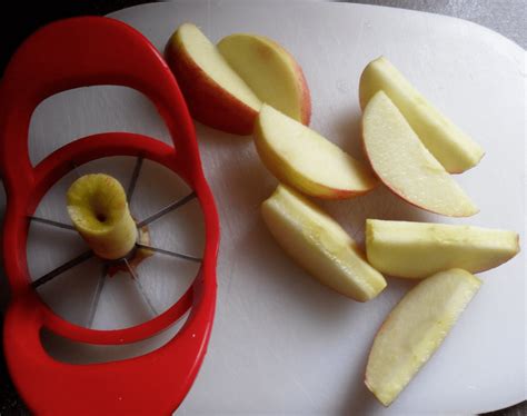 review eerst appel voor school met ikea appelsnijder