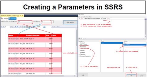 parameters  ssrs sqlskull