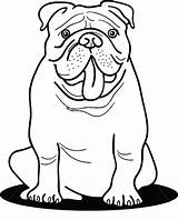 Bulldog Coloring Pages Printable English Georgia Clipart Bulldogs American Kids Puppy Color Getcolorings Funny Dog Getdrawings Pag Print Drawing Colorings sketch template