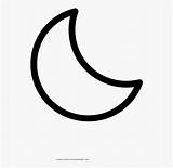 Moon Crescent Coloring Clipart Pages Clip Clipartkey Library sketch template