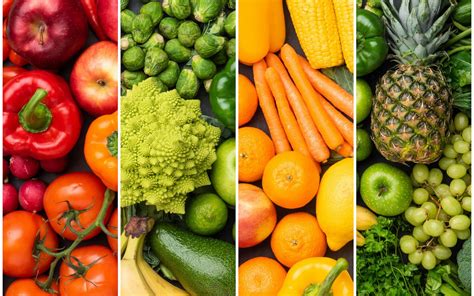 sept fruits  legumes  lon peut manger toute lannee