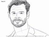 Hemsworth sketch template