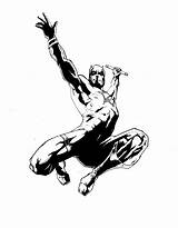Daredevil Coloring Pages Inked Marvel Comics Popular Sketch Coloringhome Deviantart Comments sketch template