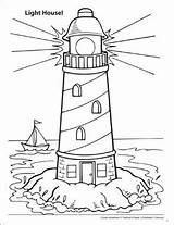 Lighthouse Leuchtturm Ausmalbilder Faro Vorlagen Veracruz Cartamodelli Fari Karikaturen Karikatur Taschen Draussen Leinwand Gestalten Maritime Malen sketch template