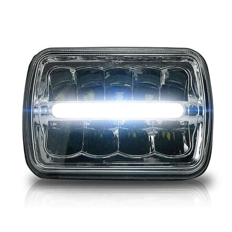 4x6 led sealed beam headlight high low beam with parking light