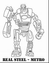 Steel Real Robot Coloring Pages Atom Drawing Boy Robots Noisy Getdrawings Getcolorings Paintingvalley sketch template