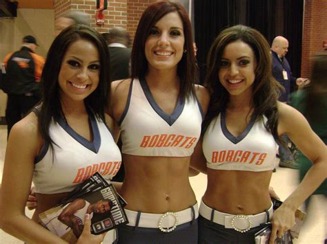the charlotte bobcats cheerleaders are hotter than