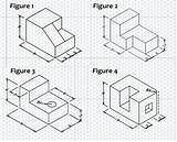 Isometric Autocad Perspektif Fikirleri Boyama sketch template