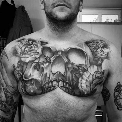 Skull Chest Tattoos For Men The 100 Best Chest Tattoos For Men Young