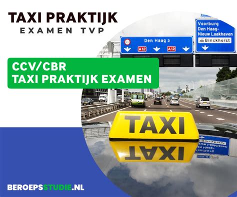 taxi praktijk examen tvp beroepsstudie