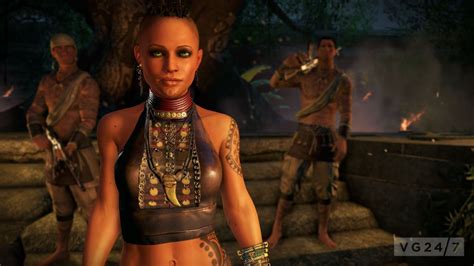 far cry 3 trailer introduces dennis and citra of the tribe vg247