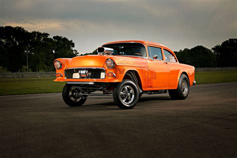 1955 chevrolet chevy 210 coupe gasser drag old style race usa