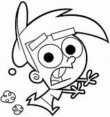 Coloring Fairly Odd Parents Popular sketch template
