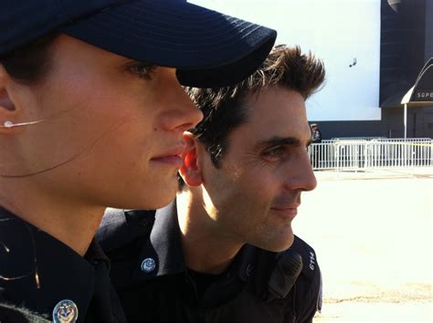 Rookie Blue Missy Peregrym Andy Mcnally And Ben Bass
