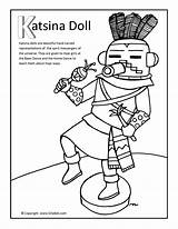 Coloring Pages Navajo Kachina Doll Designs Tombstone Hopi Template Print Printable Getdrawings Color Getcolorings Flag Library Clipart Sheets Arizona sketch template