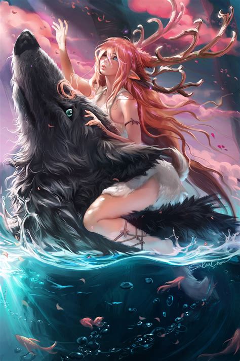 Wallpaper Illustration Anime Realistic Mythology