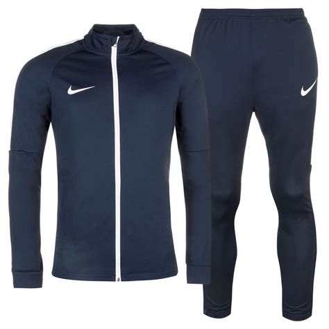 mens nike academy warm  tracksuit navy tracksuits nielsen animal