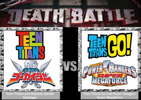 Teen Titans And Gokaiger Vs Ttg And Pr Smf By Vanossfan28