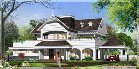 english style house  kerala  sq ft home appliance