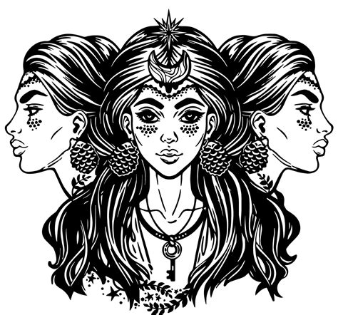 Hecate Greek Goddess Of Magic And Witchcraft Hecate